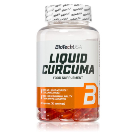 BioTechUSA Liquid Curcuma kapsuly na podporu imunitného systému