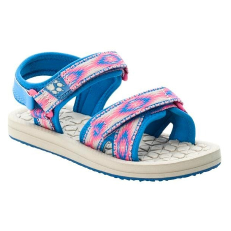 Children's Sandals Jack Wolfskin Zulu VC Coral / Blue