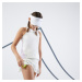 Dievčenská tenisová sukňa TSK 900 biela