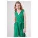 Bigdart 7021 Knitted Jumpsuit - Green