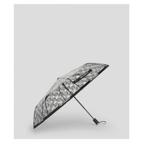 Dáždnik Karl Lagerfeld K/Ikonik 2.0 Trans Sm Umbrella Biela