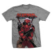 Marvel tričko Deadpool Big Print Šedá
