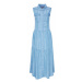 Silvian Heach Košeľové šaty Timurray PGP21771VE Modrá Regular Fit