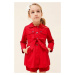 Detský kabát Mayoral červená farba