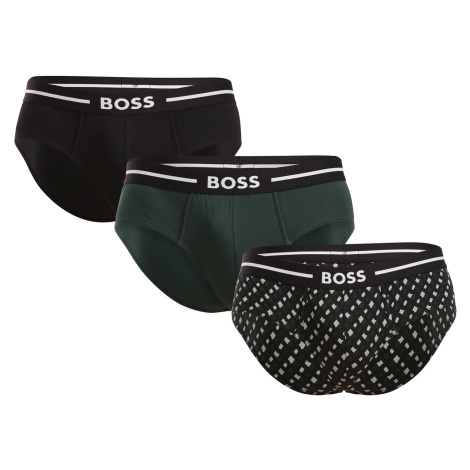 3PACK pánske slipy BOSS viacfarebné (50520164 975) Hugo Boss