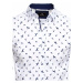 White men's shirt with dogs Dstreet DX2078