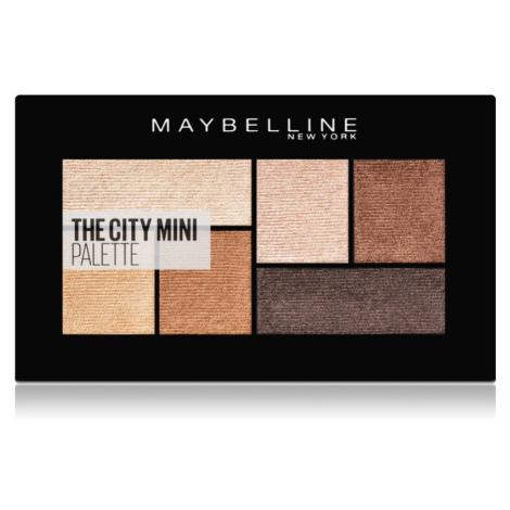Maybelline The City Mini Palette paletka očných tieňov odtieň 400 Rooftop Bronzes