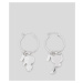 Šperk Karl Lagerfeld K/Ikonik Sm Hoop Earrings