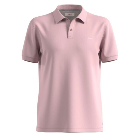 s.Oliver RL POLO SHIRT Pánske polo tričko, ružová, veľkosť