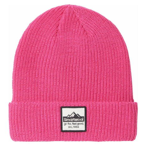 Smartwool Patch Beanie Power Pink UNI Lyžiarska čiapka