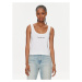Calvin Klein Jeans Top Institutional J20J221064 Biela Slim Fit