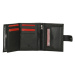 Čierna praktická kožená peňaženka &quot;Page&quot;