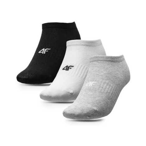 4F Súprava 3 párov detských členkových ponožiek 4FJSS23USOCM103 Farebná