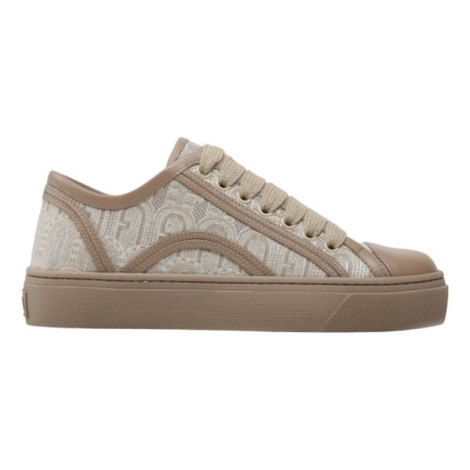 Tenisky - FURLA BINDING LACE-UP SNEAKER T.20 hnedé