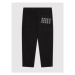 Calvin Klein Jeans Teplákové nohavice Mini Monogram IG0IG01003 Čierna Regular Fit