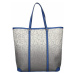 Dámska kabelka Sisley Brenda - šedo-modrá