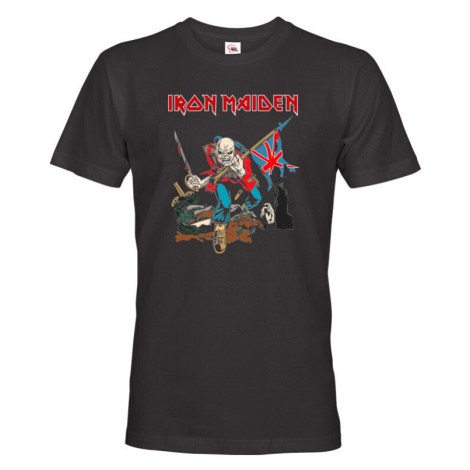 Pánské tričko s potlačou Iron Maiden - parádne tričko s potlačou metalovej skupiny