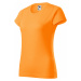 Malfini Basic 160 Dámske tričko 134 Tangerine orange