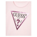 Guess Tričko J73I56K 8HM0 Ružová Regular Fit