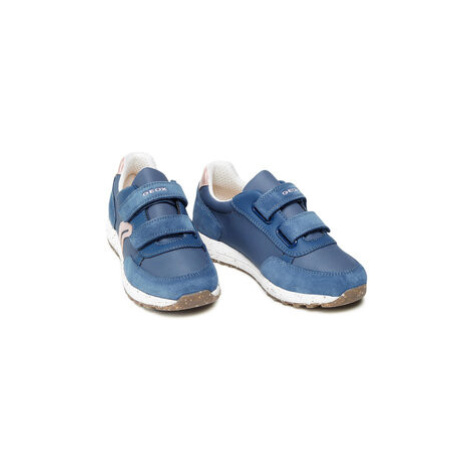 Geox Sneakersy J Alben G.A J15AQA 03T22 C4005 S Modrá
