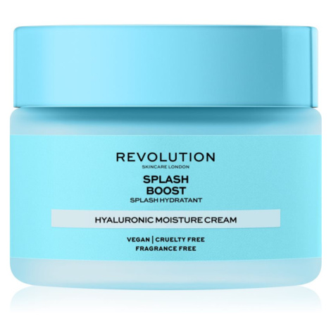 Revolution Skincare Boost Hyaluronic Acid Splash intenzívne hydratačný krém s kyselinou hyalurón