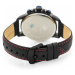 Pánske hodinky v čiernej farbe Gino Rossi E11686A-1A3