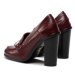 Tommy Hilfiger Poltopánky Twist High Heel Loafer FW0FW06692 Bordová