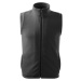 Malfini Next Fleece vesta unisex 5X8 oceľová šedá