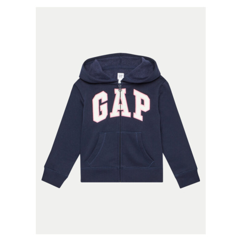 Gap Mikina 692277-26 Tmavomodrá Regular Fit