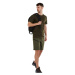 Pánske turistické kraťasy FUNDANGO Roger Trekking Short-590-oliv