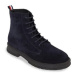 Tommy Hilfiger Čižmy Hilfiger Core Suede Boot FM0FM04674 Modrá