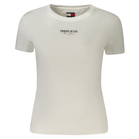Biele tričko Tommy Jeans Tommy Hilfiger