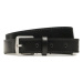 Calvin Klein Dámsky opasok Ck Must Sqr Letter Tip 25Mm Belt K60K611015 Čierna