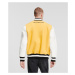 Bunda Karl Lagerfeld Jeans Klj Baseball Jacket Mellow Yellow/ White