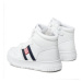Tommy Hilfiger Sneakersy High Top Lace-Up Sneaker T3A9-32345-1351 M Biela