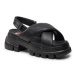 Tommy Jeans Sandále Tjw Chunky City Sandal EN0EN02525 Čierna