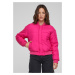 Women's Puffer Blouson Pink Jacket