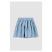 Dievčenská bavlnená sukňa Coccodrillo mini, áčkový strih