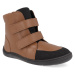 Barefoot detské zimné topánky Baby Bare - Febo Winter Brown hnedé