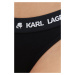 Tangá Karl Lagerfeld čierna farba