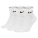 Nike Value Cotton Quarter 3 páry ponožiek M SX4926 101