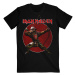 Iron Maiden tričko Senjutsu Eddie Archer Red Circle Čierna