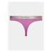 Calvin Klein Underwear Stringové nohavičky 000QD3539E Fialová