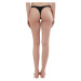 Dámske plavky spodný diel brazilky FUNDANGO Madison High Cut Bottoms-890-black