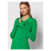Remain Úpletové šaty Alzira RM1052 Zelená Slim Fit