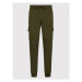 Polo Ralph Lauren Teplákové nohavice 710860590004 Zelená Regular Fit