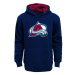 Colorado Avalanche detská mikina s kapucňou Prime Logo Pullover Fleece navy