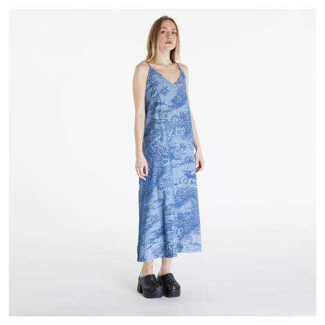 Oblečenie Tommy Jeans Chambray Sleeveless Maxi Dress Hawaiian Denim Laser Tommy Hilfiger