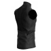 Compressport HURRICANE WINDPROOF VEST Pánska vetruodolná vesta, čierna, veľkosť