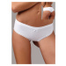 Bavlněné kalhotky model 4844393 Bílá M - Lovelygirl